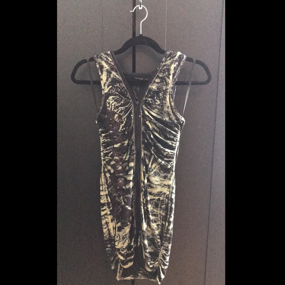 Hooded Salvage Dress